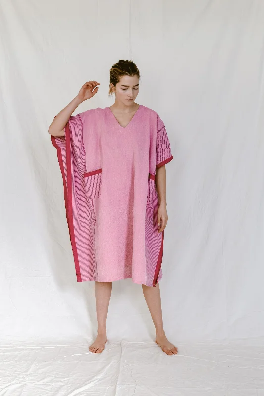 Gypsy Pink Tribeca V-Neck Kaftan