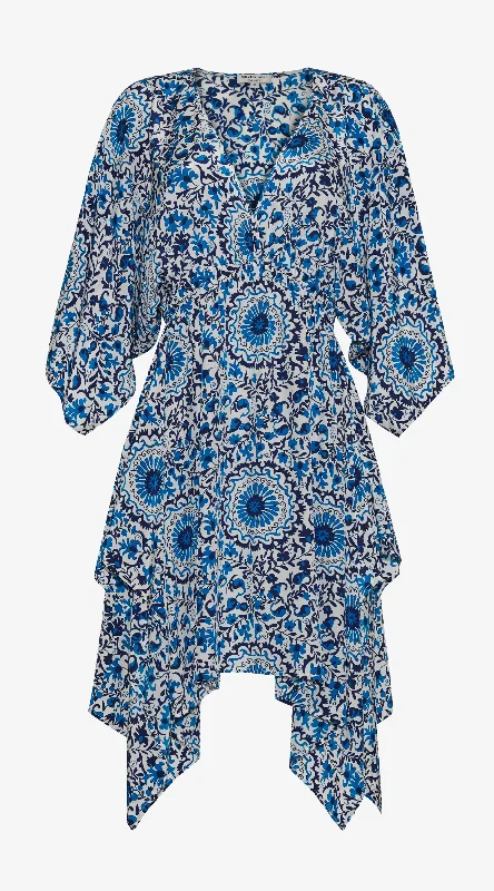 Mahina Kaftan Dress | Bukhara Print