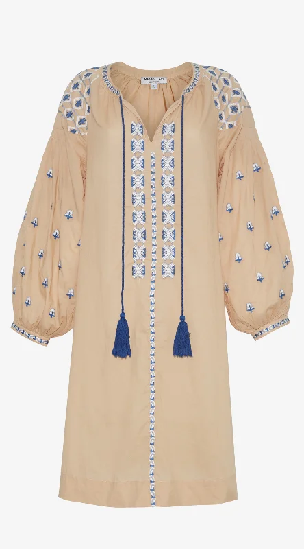 Tallulah Kaftan Dress | Sand