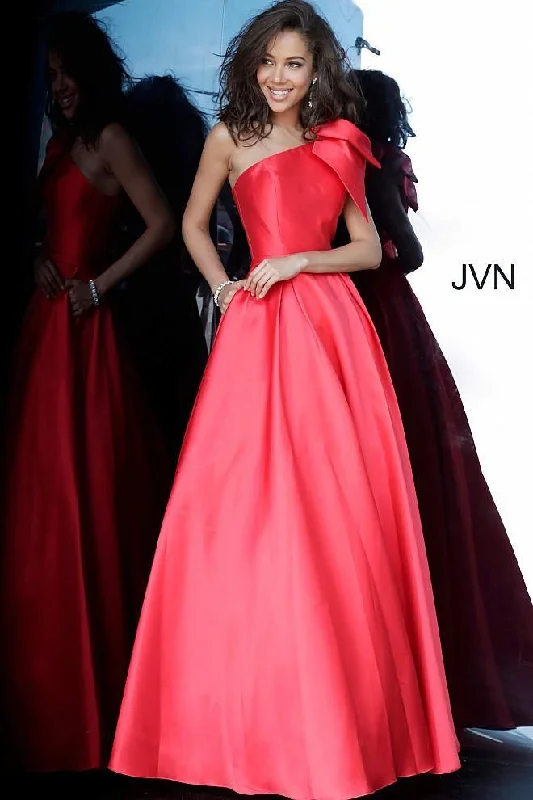 Jovani 4355 One Shoulder Prom Gown