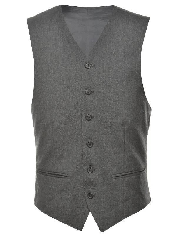 Black Waistcoat - M