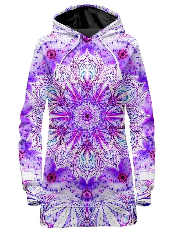 Canndala Purple Hoodie Dress