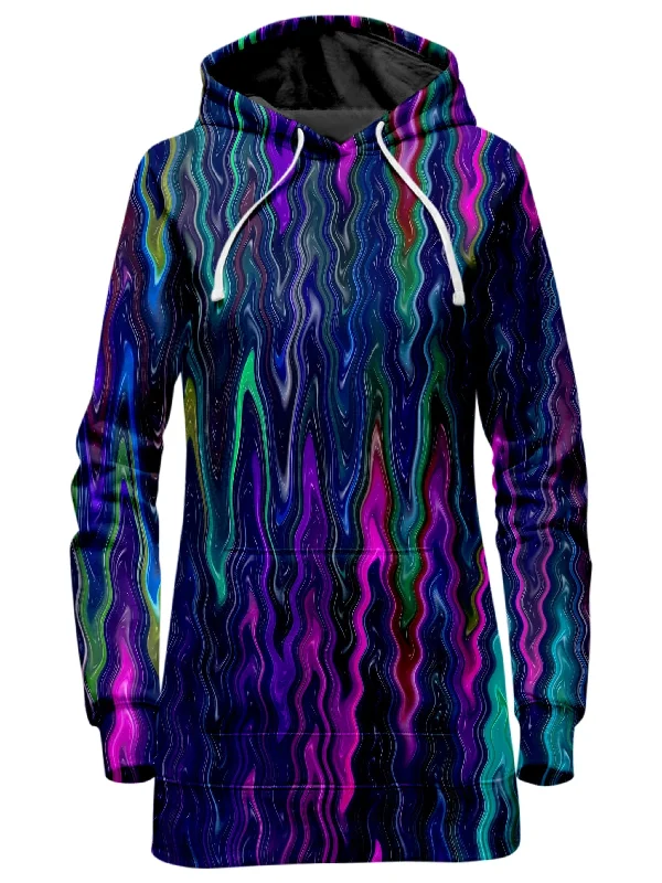 Cosmic Vibrations Hoodie Dress