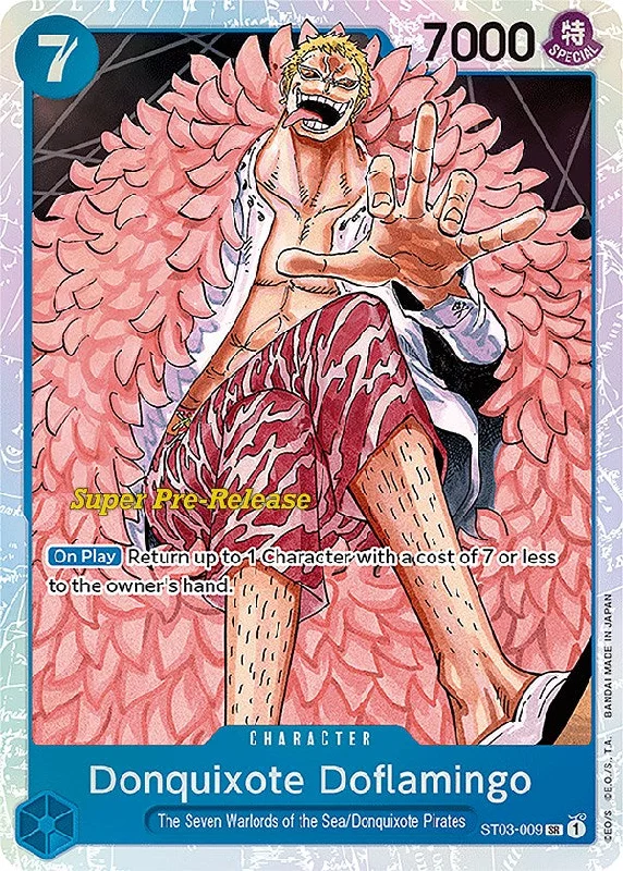 Donquixote Doflamingo [Super Pre-Release Starter Deck: The Seven Warlords of the Sea]