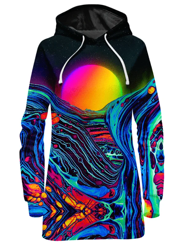 Dose of Sunset Hoodie Dress