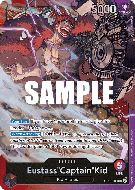 Eustass"Captain"Kid [Ultimate Deck - The Three Captains]