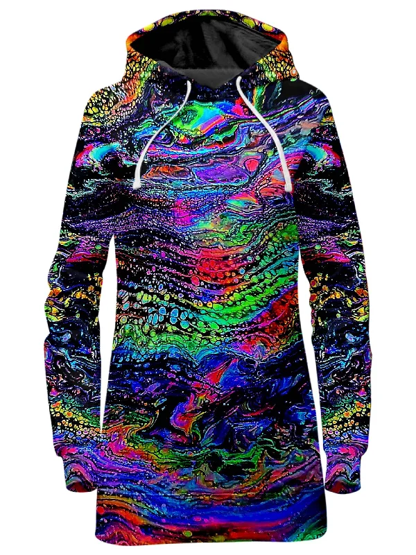 Galactic Drip Hoodie Dress