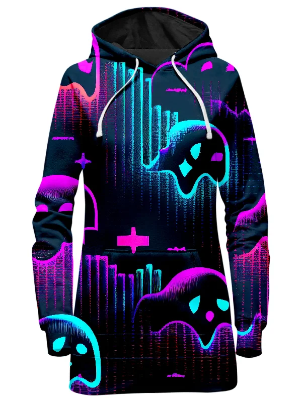 Ghost Melt Hoodie Dress