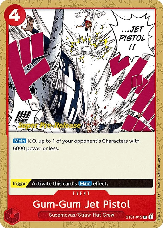 Gum-Gum Jet Pistol [Super Pre-Release Starter Deck: Straw Hat Crew]