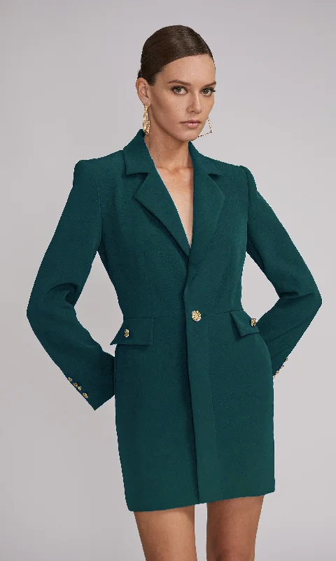 Jeanne Crepe Blazer Dress