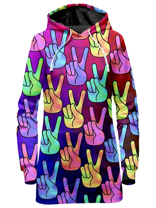 Hippy Trippy Hoodie Dress