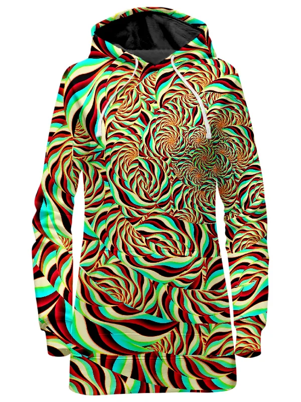 Horizon Trippy Hoodie Dress