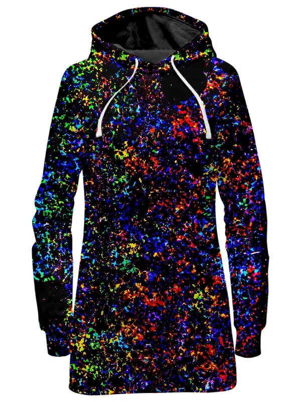 Lightning Rainbow Hoodie Dress