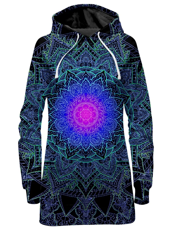 Mandala Love Hoodie Dress