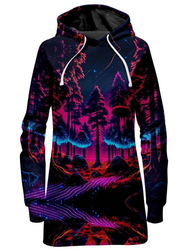 Neon Forest Hoodie Dress