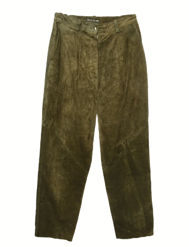 Olive Green Trousers - W30 L30