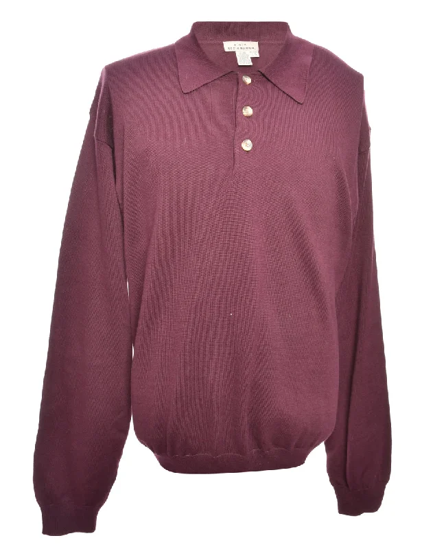 Plum Eddie Bauer Jumper - L