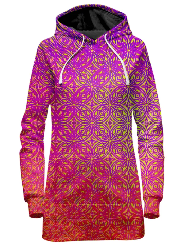 Psy Mosik Starburst Hoodie Dress