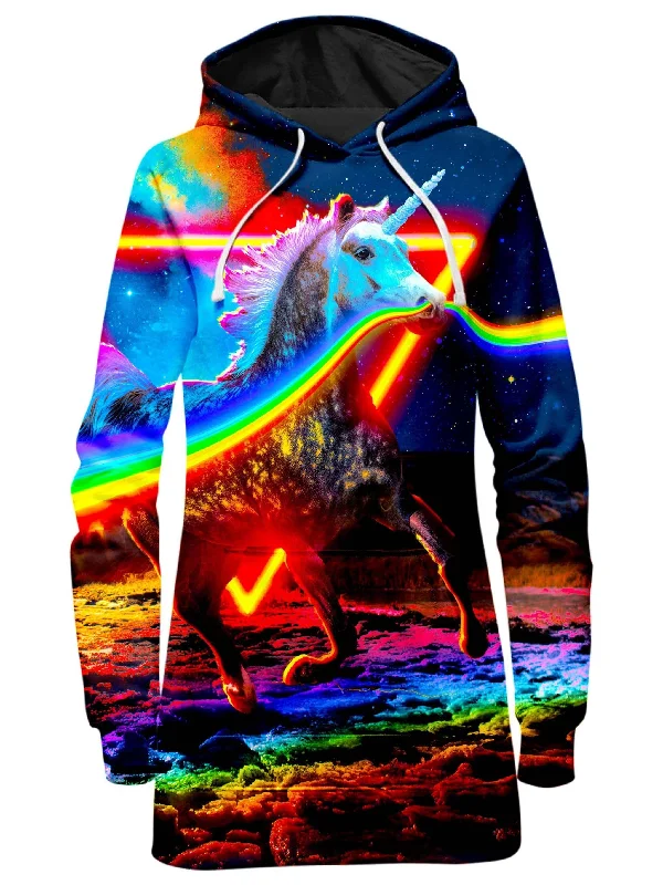 Rainbow Unicorn Hoodie Dress