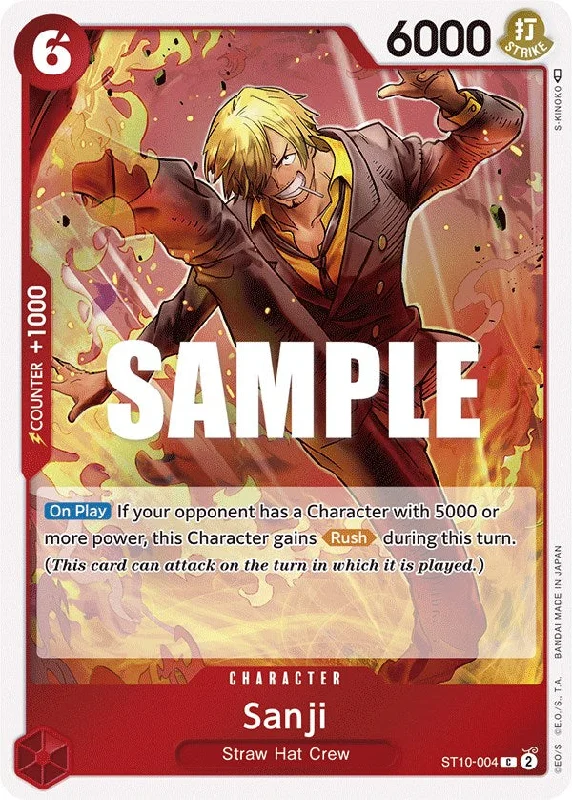 Sanji [Ultimate Deck - The Three Captains]