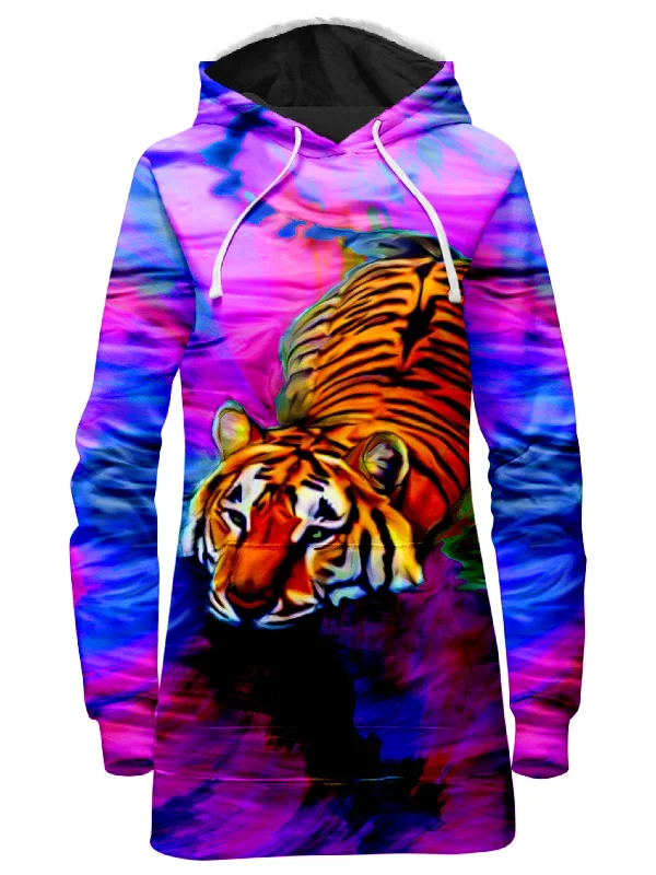 Water Tiger Hoodie Dress