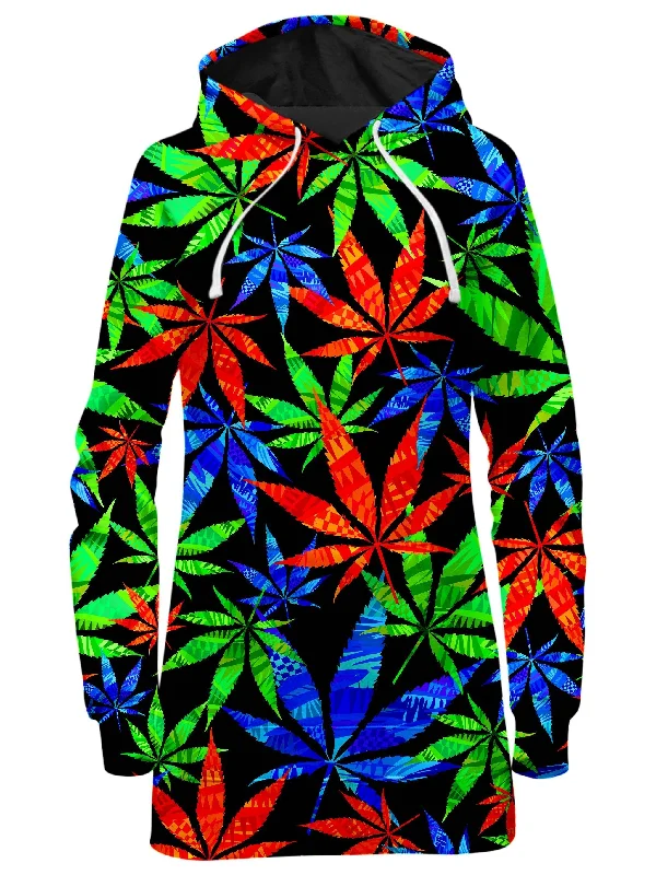 Weed Hoodie Dress